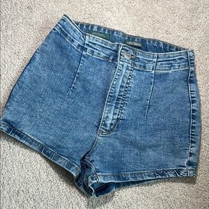 Wild Fabel High-Rise Blue Jean Shorts